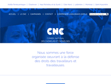 Tablet Screenshot of lecnc.com